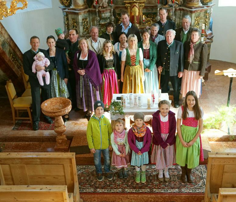 Taufe von Nicole Johanna Katharina Leitner