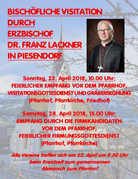 Visitation und Firmung 2018